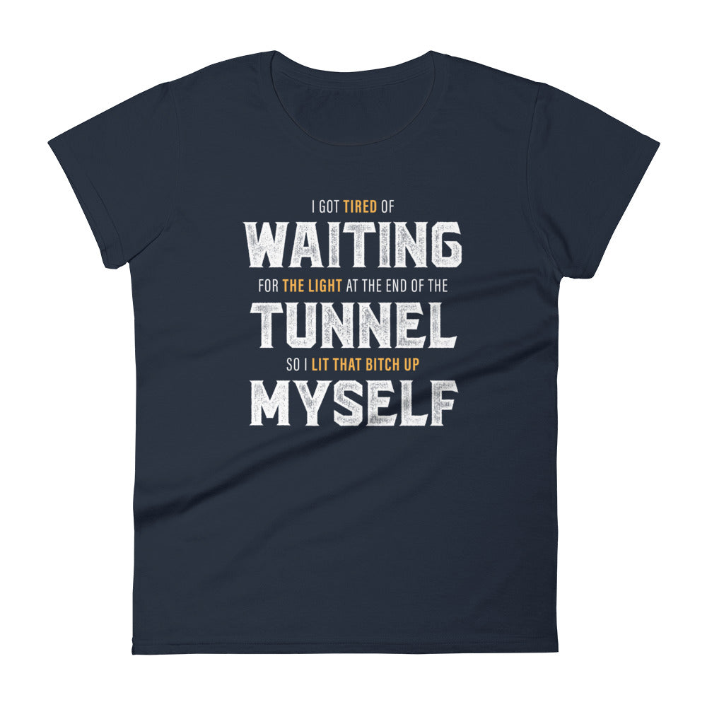 Mike Sorrentino Light At The End Of The Tunnel Womens shirt