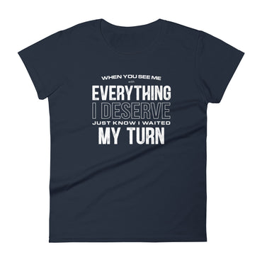 Mike Sorrentino Waited My Turn Womens Shirt