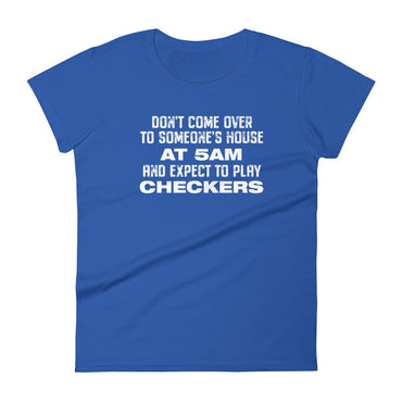 Mike Sorrentino Checkers Womens Shirt