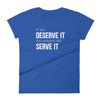 Mike Sorrentino Deserve It Womens Shirt