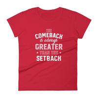 Mike Sorrentino The Comeback Womens T-Shirt