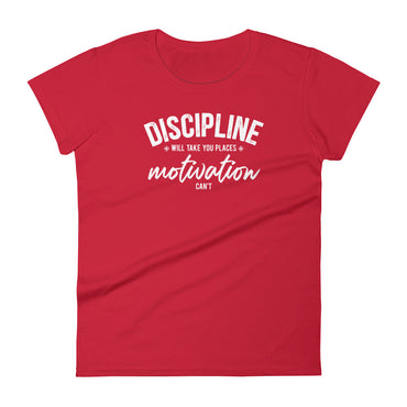 Mike Sorrentino Discipline Takes You Places Womens Shirt