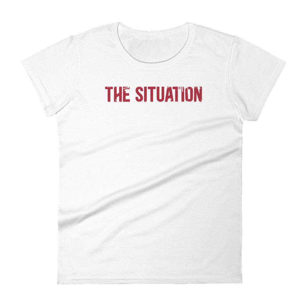 Mike Sorrentino The Situation Red Womens Shirt