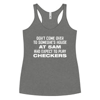 Mike Sorrentino Checkers Womens Tank