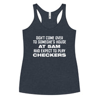 Mike Sorrentino Checkers Womens Tank