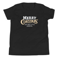 Mike Sorrentino Merry Christmas You Dirty Little Hamster Kids Shirt