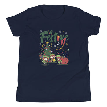 Mike Sorrentino Festive AF Illustration Kids Shirt