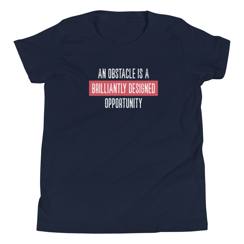 Mike Sorrentino Obstacles Opportunity Kids Shirt